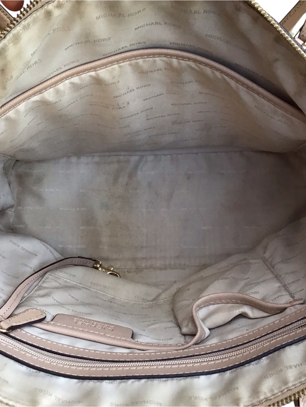 Michael Kors Saffiano Leather Tote - Picture 8 of 9